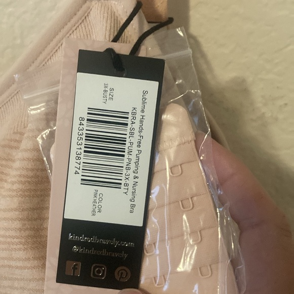 Kindred Bravely Full-Coverage Sublime Pumping and Nursing Bra, Supportive Straps - Picture 2 of 3